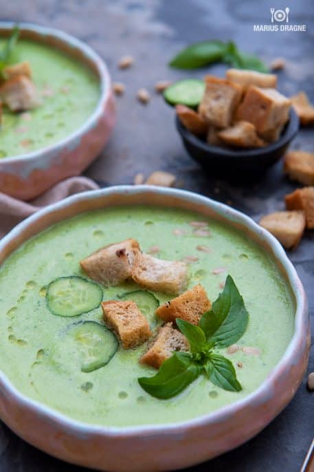 Gazpacho verde – supa rece de vara